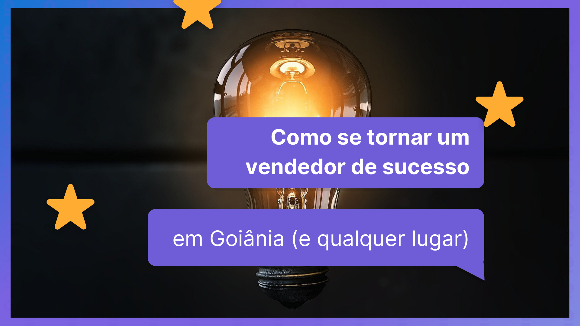 Como se tornar um vendedor de sucesso em Goiânia